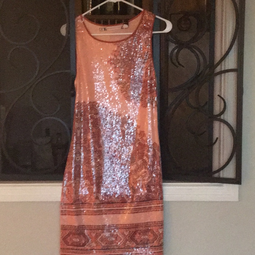 Sequence patterned dress